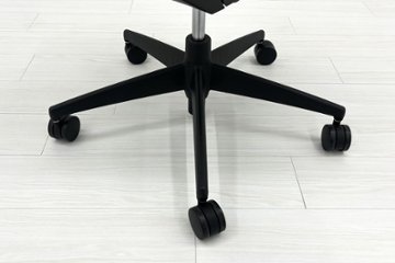 コクヨ ウィザードチェア 肘無 中古 ウィザード2 ローバック 中古オフィス家具 KOKUYO Wizard ブルー画像