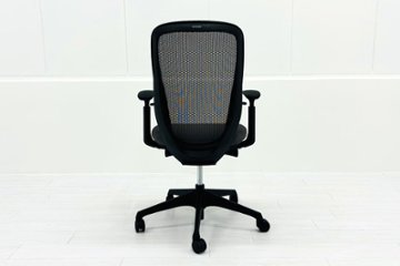 オカムラ シルフィーチェア 中古 2020年製 ハイバック 可動肘 OKAMURA Sylphy 中古オフィスチェア 中古オフィス家具 ミディアムグレー画像