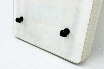 【土浦市倉庫引き取り限定】 セミダブル シモンズ ベッド 中古 展示品 幅1400mm SIMMONS ビューティーレスト 中古オフィス家具 1400/1950/460画像