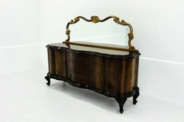 ヴィクトリアンマホガニー 19世紀 イギリス ドレッサー ビンテージ家具 中古 サイドボード 中古オフィス家具 の画像