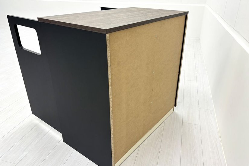 イトーキ ノットワークシリーズ 中古 ダストボックス knot Work ゴミ箱 トラッシュユニット 収納家具 中古オフィス家具 900/528/900画像