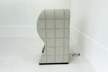 集中ブース 201° COOM 中古 ワークブース 一人用 パーテーション パーティション 中古オフィス家具 グレー系 1000/900/1600画像