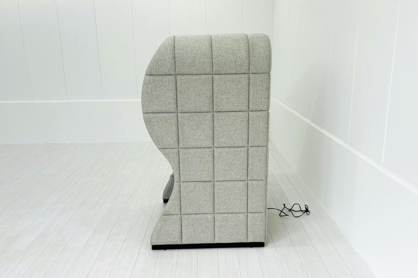 集中ブース 201° COOM 中古 ワークブース 一人用 パーテーション パーティション 中古オフィス家具 グレー系 1000/900/1600画像