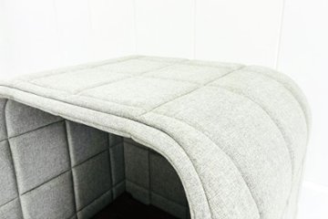 集中ブース 201° COOM 中古 ワークブース 一人用 パーテーション パーティション 中古オフィス家具 グレー系 1000/900/1600画像