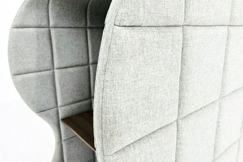 集中ブース 201° COOM 中古 ワークブース 一人用 パーテーション パーティション 中古オフィス家具 グレー系 1000/900/1600画像