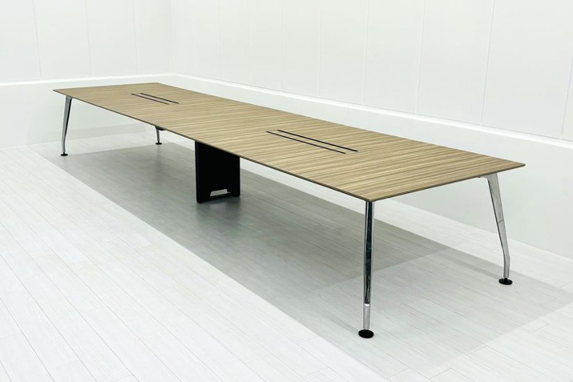 コクヨ サイビ TX 中古 大型会議テーブル 幅4800 会議机 ミーティングテーブル 中古オフィス家具 4800/1200/720画像