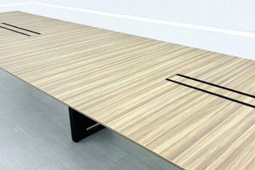 コクヨ サイビ TX 中古 大型会議テーブル 幅4800 会議机 ミーティングテーブル 中古オフィス家具 4800/1200/720画像