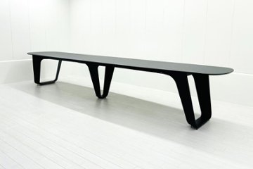 オカムラ ワークキャリアー 中古 アンカーテーブル WORK CARRIER ミーティングテーブル 会議机 中古オフィス家具の画像