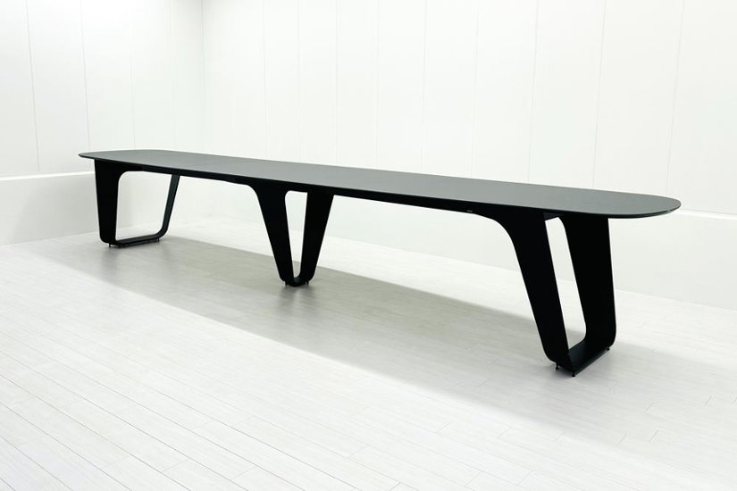 オカムラ ワークキャリアー 中古 アンカーテーブル WORK CARRIER ミーティングテーブル 会議机 中古オフィス家具画像