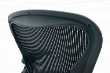 アーロンチェア 中古 Bサイズ フル装備 ハーマンミラー ポスチャーフィット メッシュ Herman Miller 中古オフィス家具 肘レバータイプ画像