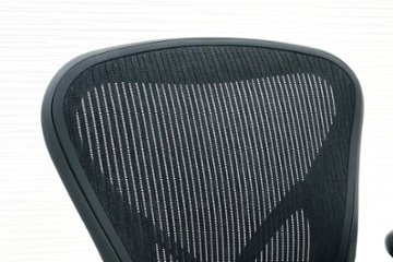 アーロンチェア 中古 Bサイズ フル装備 ハーマンミラー ポスチャーフィット メッシュ Herman Miller 中古オフィス家具 肘レバータイプ画像