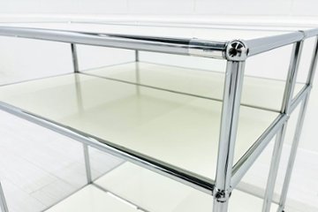 USMハラー 中古 USM Haller オープン書庫 中古オフィス家具 ホワイト 775/725/720画像