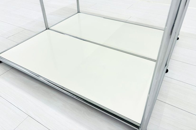 USMハラー 中古 USM Haller オープン書庫 中古オフィス家具 ホワイト 775/725/720画像