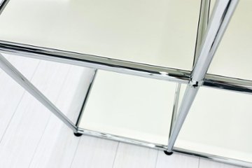 USMハラー 中古 USM Haller オープン書庫 中古オフィス家具 ホワイト 775/725/720画像