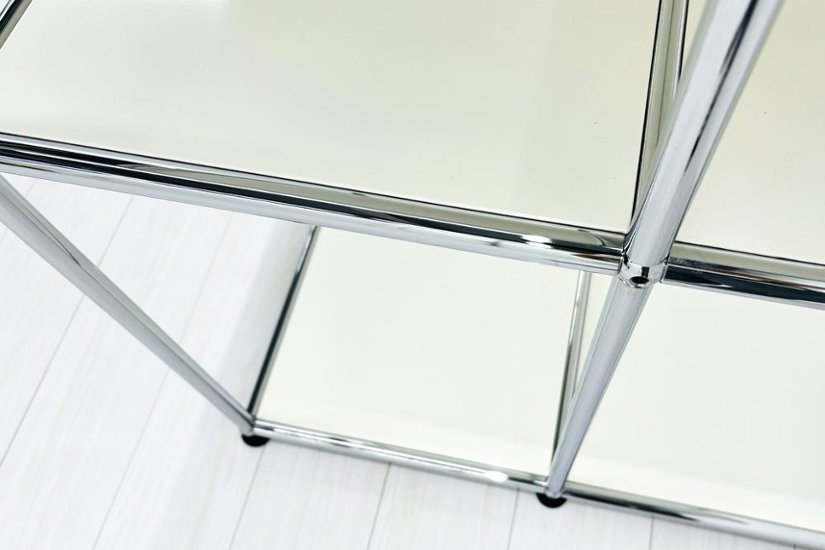 USMハラー 中古 USM Haller オープン書庫 中古オフィス家具 ホワイト 775/725/720画像