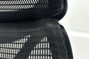 オカムラ サブリナチェア 中古 スマートオペレーション ヘッドレスト 中古オフィス家具 ブラック Sabrina Smart Operation画像