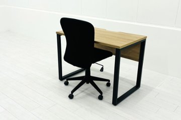 【関東送料無料】 アレット ALetto 机椅子セット 中古 デスクセット デスク＆チェア チェア付き 中古オフィス家具 パソコンデスクの画像