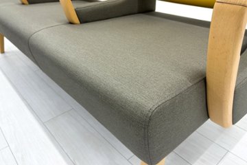 ロビーチェア オリバー oliver 中古 3人掛けチェア 医療用家具 ロビーソファ 病院椅子 病院チェア 応接椅子 中古オフィス家具 1770/620/780画像