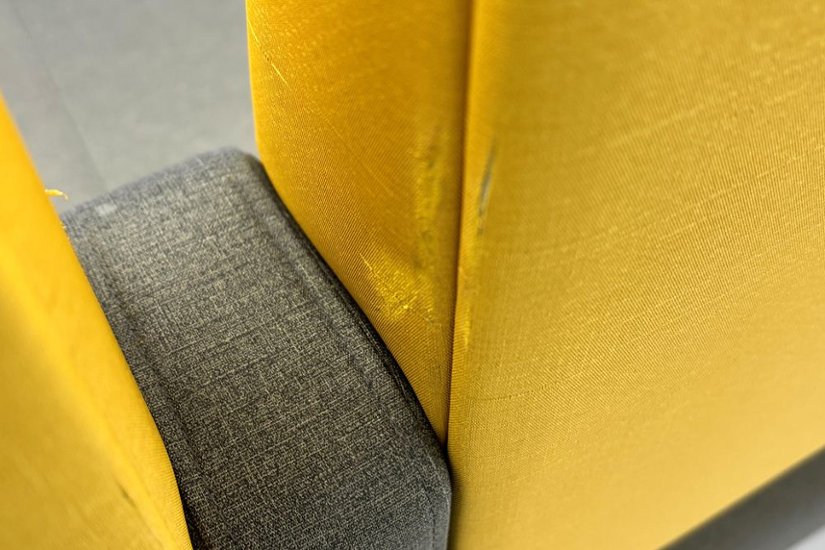 ロビーチェア オリバー oliver 中古 2人掛チェア 医療用家具 病院椅子 病院チェア  ロビーソファ 応接椅子 中古オフィス家具 1200/620/780画像