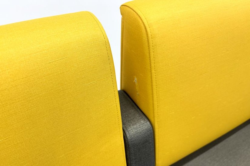 ロビーチェア オリバー oliver 中古 2人掛チェア 医療用家具 病院椅子 病院チェア  ロビーソファ 応接椅子 中古オフィス家具 1200/620/780画像