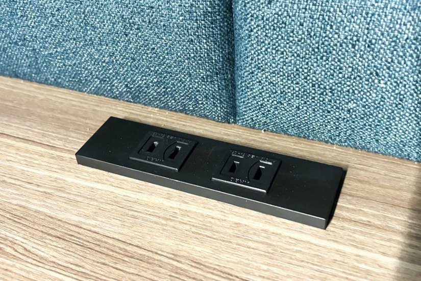 集中ブース 201° COOM 中古 ワークブース 一人用 パーテーション パーティション 中古オフィス家具 ブルー系 1000/900/1600画像