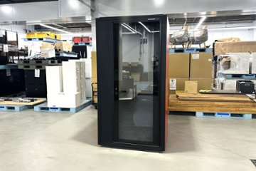 TERECUBE オカムラ テレキューブ 中古 フルクローズ型ワークブース 個室防音ブース ソロワークブース 中古オフィス家具 1200/1100/2310画像