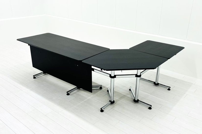 USMキトス USM kitos 中古 連結ワークテーブル ワーキングデスク 中古オフィス家具 2700/1700/745画像