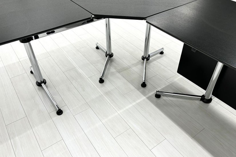 USMキトス USM kitos 中古 連結ワークテーブル ワーキングデスク 中古オフィス家具 2700/1700/745画像