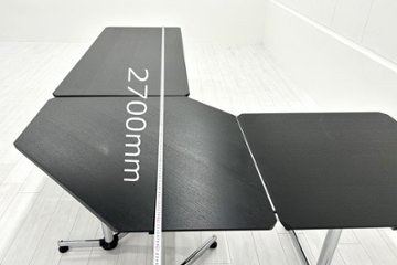 USMキトス USM kitos 中古 連結ワークテーブル ワーキングデスク 中古オフィス家具 2700/1700/745画像
