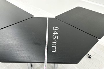 USMキトス USM kitos 中古 連結ワークテーブル ワーキングデスク 中古オフィス家具 2700/1700/745画像