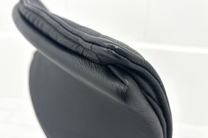  Wilkhahn Modus ウィルクハーン モダスチェア 中古 エグゼクティブチェア マネジメントチェア ブラック 中古オフィス家具 本革張り レザー画像