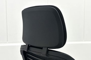 シリーズ1 スチールケース 中古 2024年製 ヘッドレスト付 Steelcase PARCEL Series1 中古オフィス家具 OAチェア ブラック画像