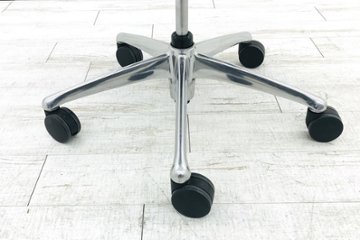 OKAMURA Contessa コンテッサチェア 中古 オカムラ メッシュ ブラック 中古オフィス家具 オフィスチェア ポリッシュフレーム画像