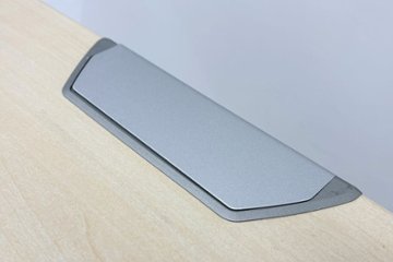 オカムラ プロユニット L型デスク L字デスク 中古 Ｌ字机 中古デスク 中古オフィス家具 オフィスデスク 事務机 1600/1400/720 左550画像