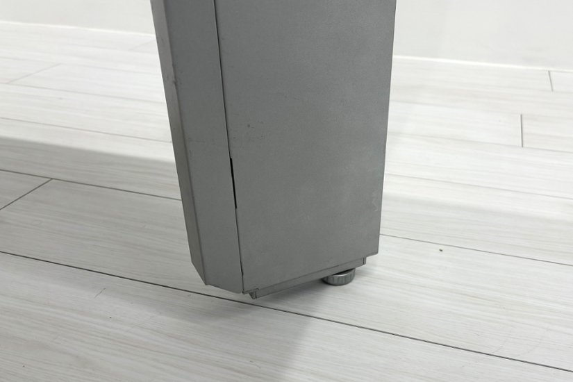 オカムラ プロユニット L型デスク L字デスク 中古 Ｌ字机 中古デスク 中古オフィス家具 オフィスデスク 事務机 1600/1400/720 右550画像