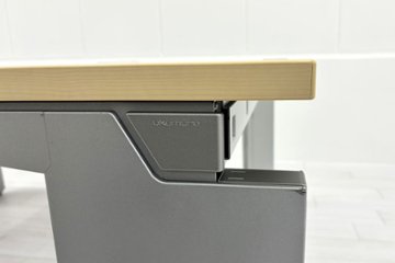 オカムラ プロユニット L型デスク L字デスク 中古 Ｌ字机 中古デスク 中古オフィス家具 オフィスデスク 事務机 1600/1400/720 右550画像