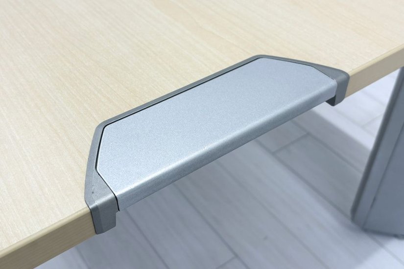 オカムラ プロユニット L型デスク L字デスク 中古 Ｌ字机 中古デスク 中古オフィス家具 オフィスデスク 事務机 1600/1400/720 右550画像