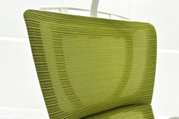 Ergohuman Fit エルゴヒューマン フィット ヘッドレスト付き 中古 中古チェア 高機能チェア 3Dメッシュ グリーン画像