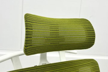 Ergohuman Fit エルゴヒューマン フィット ヘッドレスト付き 中古 中古チェア 高機能チェア 3Dメッシュ グリーン画像