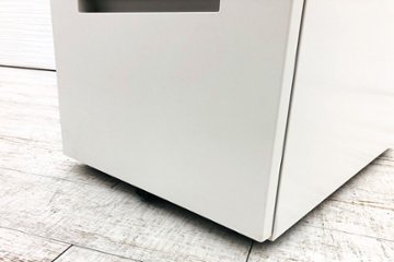 イトーキ CZRワゴン スチールワゴン 3段ワゴン 中古 収納家具 袖机 脇机 CZR-046MPCB-W9 ホワイト ワゴン3段画像