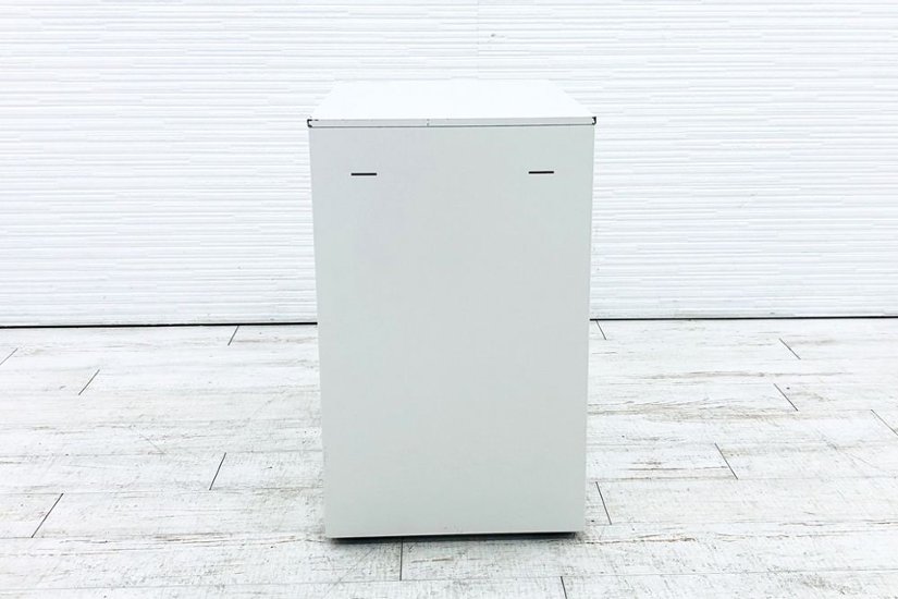 イトーキ CZRワゴン スチールワゴン 3段ワゴン 中古 収納家具 袖机 脇机 CZR-046MPCB-W9 ホワイト ワゴン3段画像