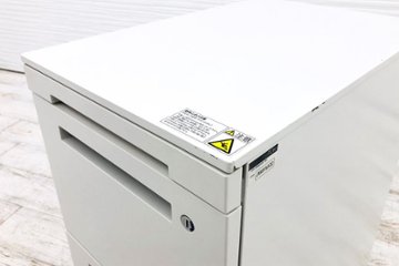 イトーキ CZRワゴン スチールワゴン 3段ワゴン 中古 収納家具 袖机 脇机 CZR-046MPCB-W9 ホワイト ワゴン3段画像