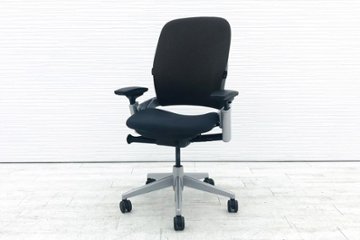 リープチェア V2 スチールケース 中古 背ブラウン 座グレー Steelcase Leap 中古オフィス家具 OAチェア 46216189画像