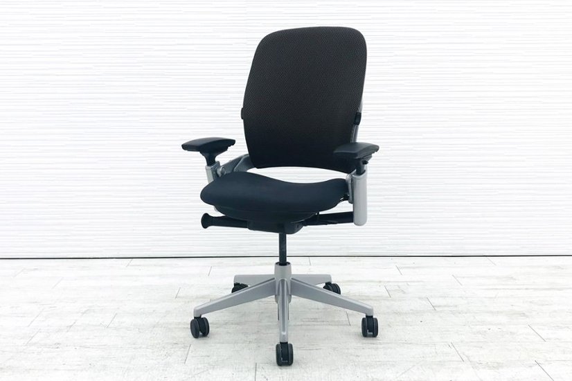 リープチェア V2 スチールケース 中古 背ブラウン 座グレー Steelcase Leap 中古オフィス家具 OAチェア 46216189画像