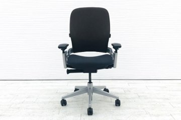 リープチェア V2 スチールケース 中古 背ブラウン 座グレー Steelcase Leap 中古オフィス家具 OAチェア 46216189画像