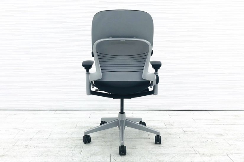 リープチェア V2 スチールケース 中古 背ブラウン 座グレー Steelcase Leap 中古オフィス家具 OAチェア 46216189画像