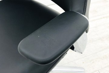 【ポリッシュ脚ピカピカ磨き有！】レオニスチェア LEONIS イトーキ 中古 2020年製 【6脚セット】 役員チェア ハイバック エグゼクティブチェア 中古オフィス家具 レザー画像