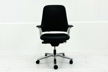 【ポリッシュ脚ピカピカ磨き有！】レオニスチェア LEONIS イトーキ 中古 2020年製 【6脚セット】 役員チェア ハイバック エグゼクティブチェア 中古オフィス家具 レザー画像