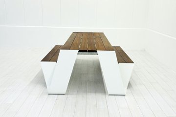  extremis Hopper picnic エクストレミス ホッパーピクニック 中古 屋外ベンチ ガーデニングテーブル 中古オフィス家具画像