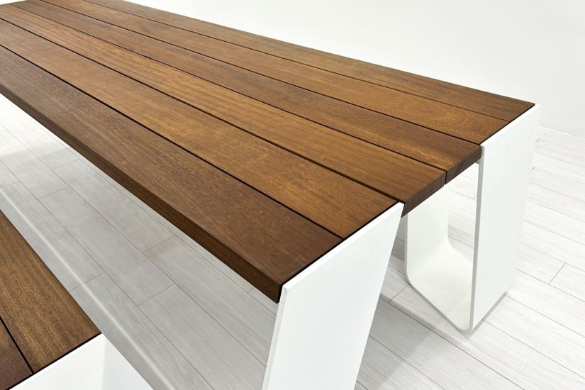  extremis Hopper picnic エクストレミス ホッパーピクニック 中古 屋外ベンチ ガーデニングテーブル 中古オフィス家具画像